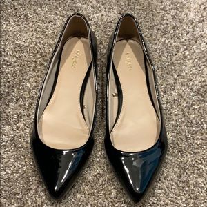 Never Worn - Express Patent Leather Slip-Ons